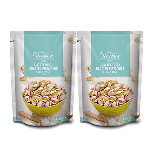 Product Cover Gourmia California Roasted Pistachios Extra Large Lightly Salted 400g(200x2)