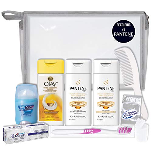 Product Cover Convenience Kits Women's 10Piece Deluxe Kit, Featuring: Pantene Hair Products