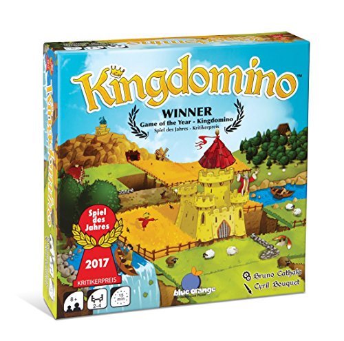 Product Cover Blue Orange Games Kingdomino Award Winning Family Strategy Board Game