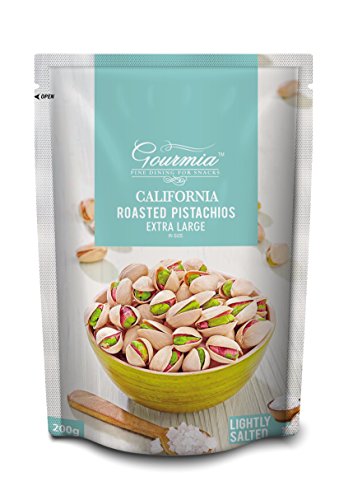 Product Cover Gourmia California Roasted Pistachios Extra Large Lightly Salted 200g