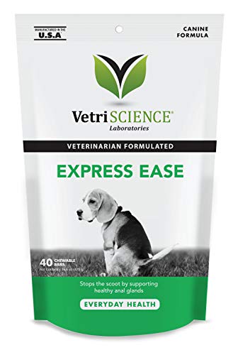 Product Cover VetriScience Laboratories 40 Count Express Ease, Anal Gland and Digestive Support Bar