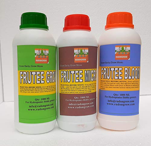 Product Cover Radongrow Frutee-GMB3L Three Part Hydroponic Nutrient