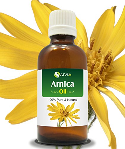 Product Cover Arnica (Arnica Montana) Therapeutic Essential Oil by Salvia Amber Bottle 100% Natural Uncut Undiluted Pure Cold Pressed Aromatherapy Premium Oil - 15ML/ 0.5 fl oz