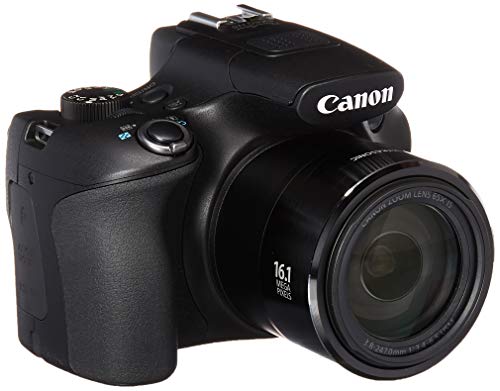 Product Cover Canon Powershot SX60 16.1MP Digital Camera 65x Optical Zoom Lens 3-inch LCD Tilt Screen (Black) (Renewed)