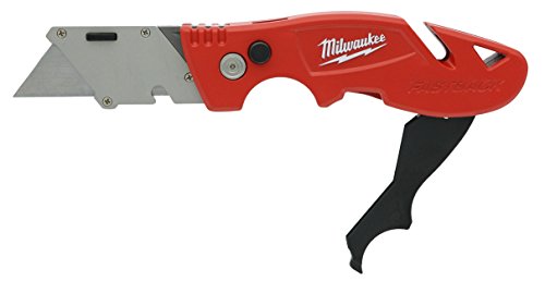 Product Cover Milwaukee 48-22-1903 Fastback 3 Utility Knife with 4 Blade Storage, Wire Stripping Compartment, and Gut Hook