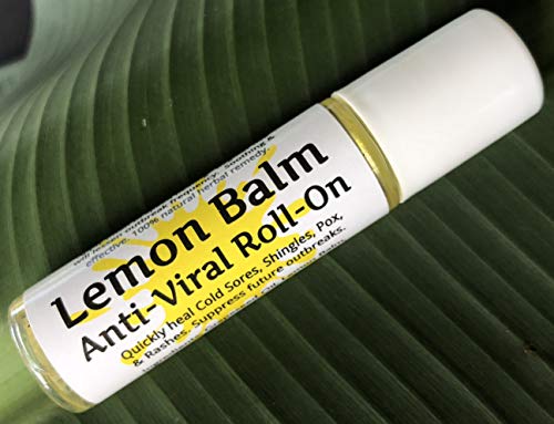 Product Cover Urban ReLeaf Lemon Balm Cold Sore & Shingles ROLL-ON! Quickly Soothe Blisters, Chicken Pox, Bumps, Rashes, Molluscum, Bug Bites. Suppress Future outbreaks. 100% Natural.