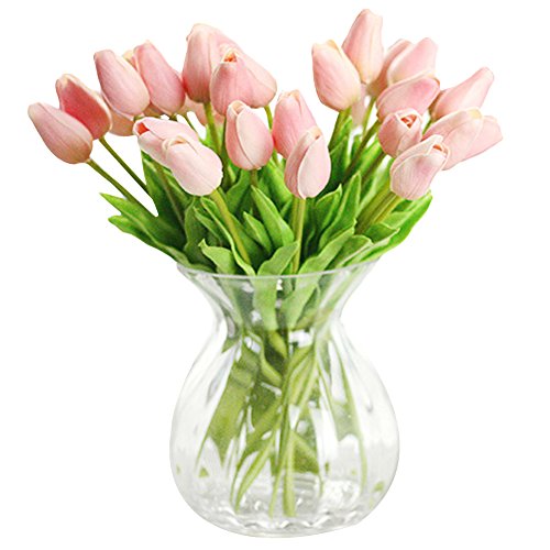 Product Cover XHSP 30 pcs Real-touch Artificial Tulip Flowers Home Wedding Party Decor