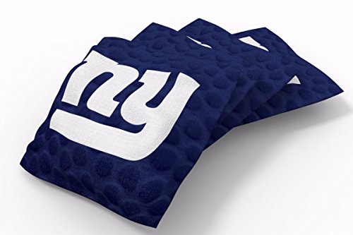 Product Cover PROLINE 6x6 NFL New York Giants Cornhole Bean Bags - Pigskin Design (A)