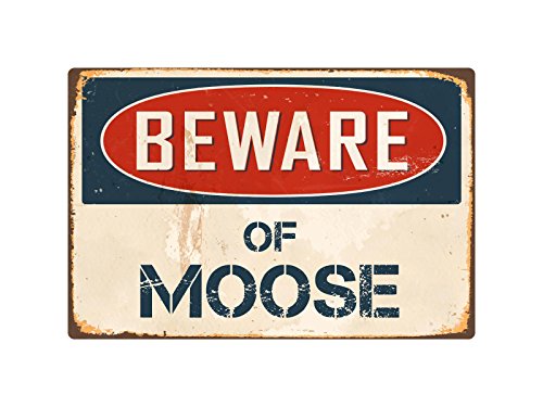 Product Cover StickerPirate Beware of Moose 8