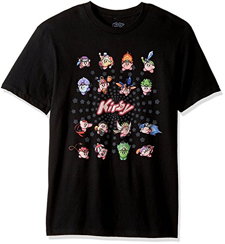 Product Cover Nintendo Men's 90's Throwback Short Sleeve T-Shirt, Costume Black, Small