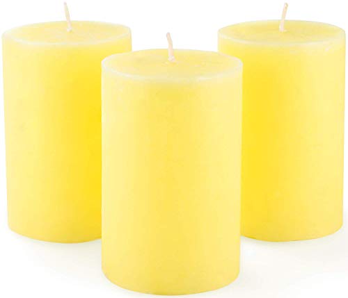 Product Cover Pillar Citronella Candle Set of 3 3