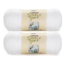 Product Cover Bulk Buy: Caron Simply Soft Yarn Solids (2-pack) (White)