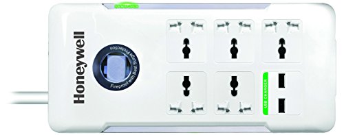 Product Cover Honeywell Platinum 5 Port Surge Protector (White)