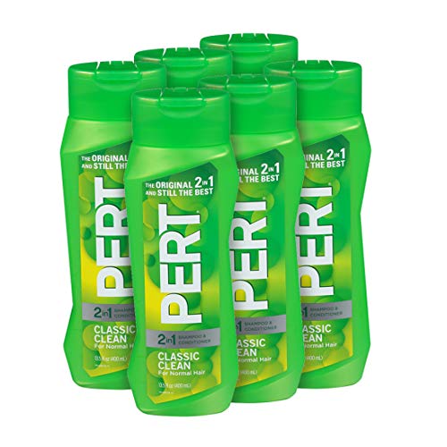 Product Cover PERT 2 IN 1, Shampoo and Conditioner, Classic Clean, 13.5 oz, (6 Pack)