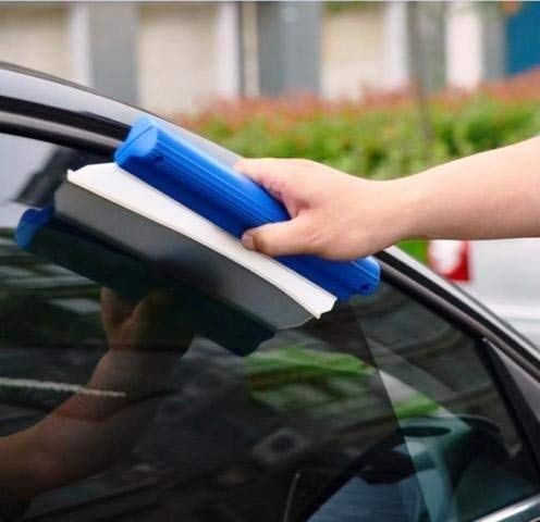 Product Cover Milestouch Car Squeegee Glass Window Dryer Silicone Blade Cleaning Water Wiper (1)