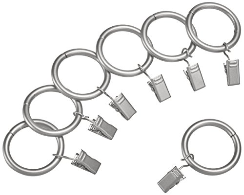 Product Cover AmazonBasics Curtain Rod Clip Rings for 1