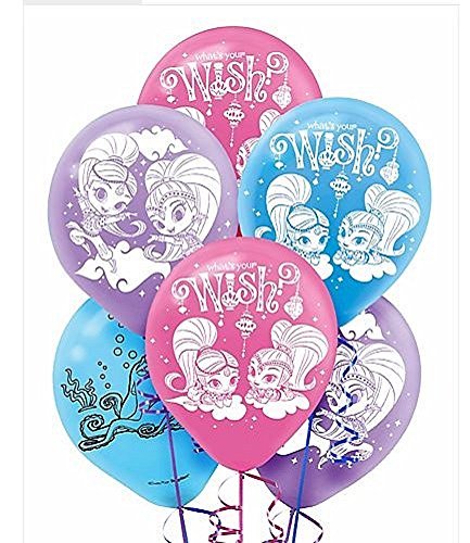 Product Cover amscan Latex Balloons | Shimmer and Shine Collection | Party Accessory