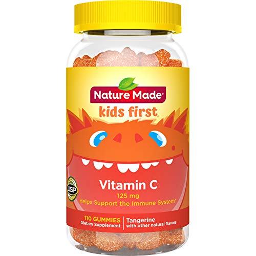 Product Cover Nature Made Kids First Vitamin C Gummies, 110 Count to Help Support The Immune System† (Packaging May Vary)