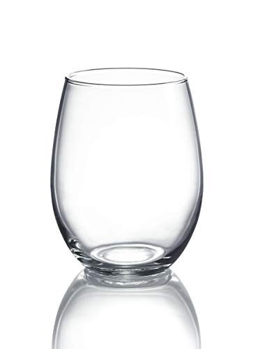 Product Cover Luminarc Perfection Stemless Wine Glass (Set of 12), 15 oz, Clear - N0056