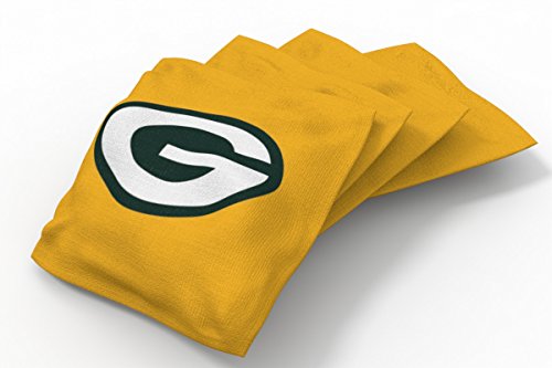 Product Cover PROLINE 6x6 NFL Green Bay Packers Cornhole Bean Bags - Solid Design (B)