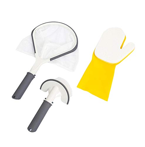 Product Cover Bestway SaluSpa Hot Tub Spa All-in-One 3-Piece Cleaning Tool Accessory Set
