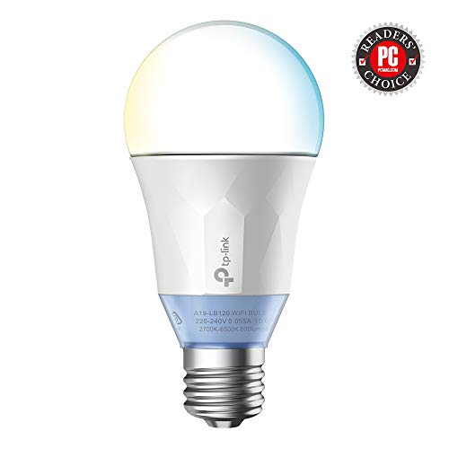Product Cover TP-Link LB120 Wi-Fi SmartLight 10W E27 to B22 Base LED Bulb (Tunable White) Compatible with Android, iOS, Amazon Alexa and Google Assistant