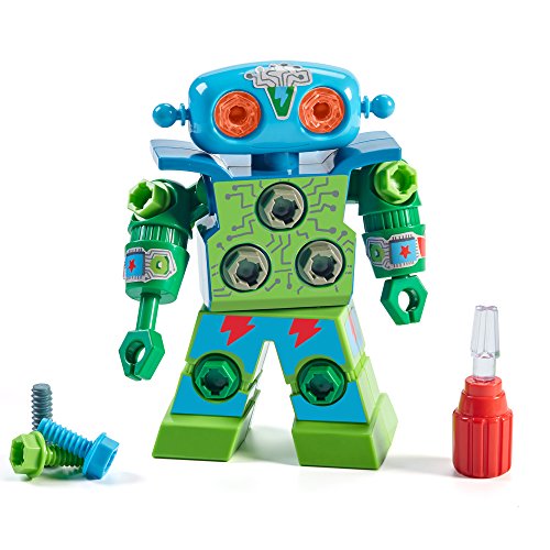 Product Cover Educational Insights Design & Drill Robot: Kid-Powered Introduction to STEM for Preschoolers, Great Gifts for Boys & Girls 3+