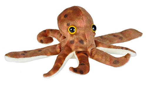 Product Cover Wild Republic Huggers Octopus Plush Toy, Slap Bracelet, Stuffed Animal, Kids Toys