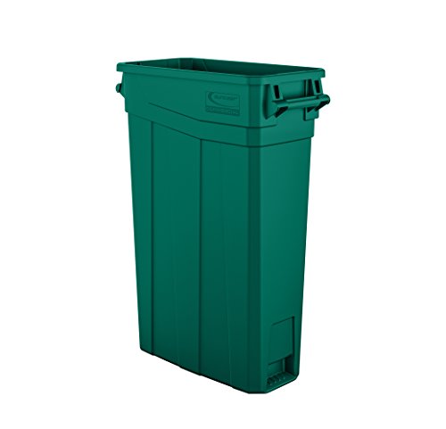 Product Cover Suncast Commercial TCNH2030G Narrow Trash Can With Handles, 30.00