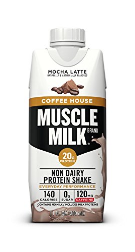 Product Cover Muscle Milk Coffee House Protein Shake, Mocha Latte, 11 Fl Oz, 12 Pack