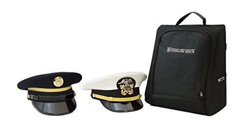 Product Cover Marlow White CoverBag - Service Uniform Cap Protective Travel Bag