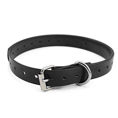 Product Cover PetSpy Extra Dog Collar Strap - Replacement Part for Dog Training Shock Collars M86, M919 and M686 (Black)