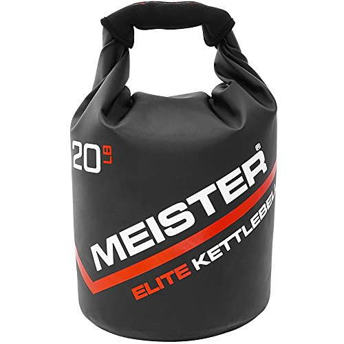 Product Cover Meister Elite Portable Sand Kettlebell - Soft Sandbag Weight - 20lb / 9.0kg