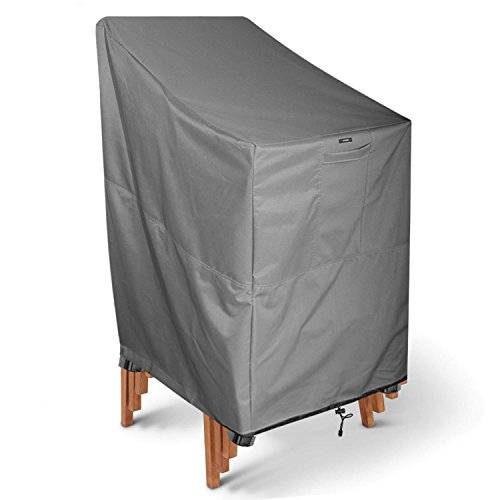 Product Cover KHOMO GEAR - Titan Series - Stackable Chair Cover - Heavy Duty Premium Outdoor Furniture Protector