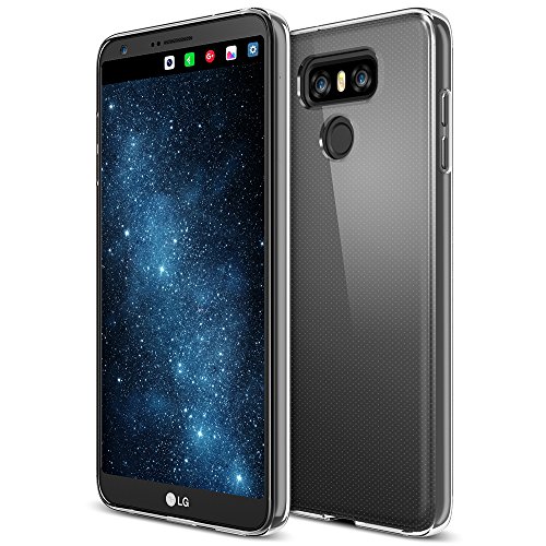 Product Cover LG G6 Case, Trianium [Clarium Series] - Clear Premium Protective Case Shock Absorption TPU Bumper Cushion + Scratch Resistant Clear MicoDot Cover for LG G6 (TM000105)