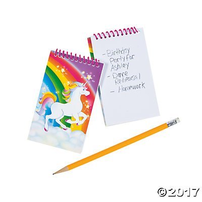 Product Cover Unicorn Spiral Notepads - 12 ct