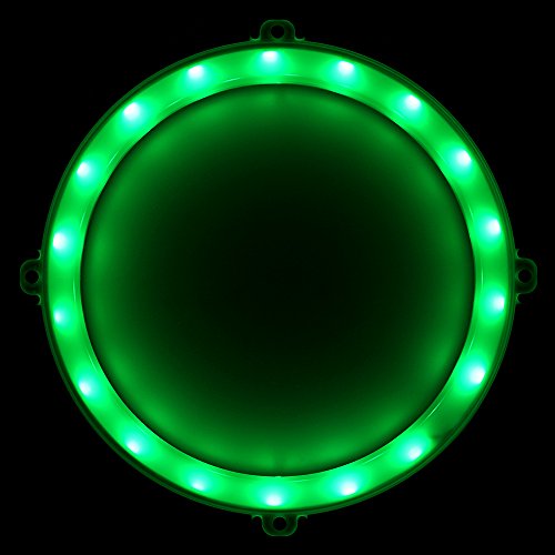 Product Cover BLINNGO Cornhole LED Lights, Ultra Bright Standard Cornhole Night Light for Family Backyard Bean Bag Toss Cornhole Game, Four Color Options, Long-Lasting Over 72 Hours, 2 Set (Green)
