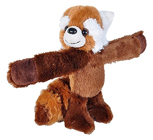 Product Cover Wild Republic Huggers Red Panda Plush, Slap Bracelet, Stuffed Animal, Kids Toys, 8