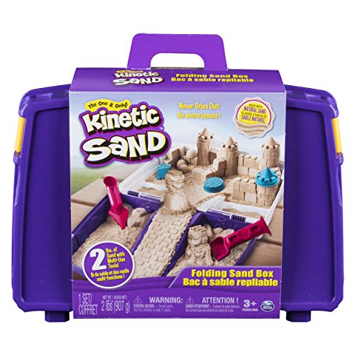 Product Cover Kinetic Sand, Folding Sand Box with 2 Pounds of Kinetic Sand