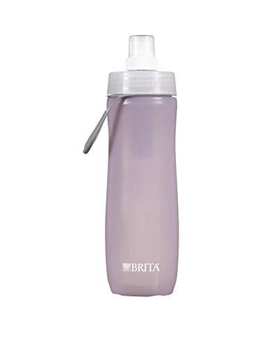 Product Cover Brita 20 Ounce Sport Water Bottle with Filter - BPA Freee, Lilac