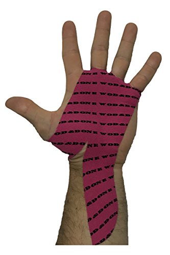 Product Cover WOD&DONE Custom Hand Protection Athletic Grips for Pullups, Functional Fitness, Gymnastics (Fuchsia, 20pk)