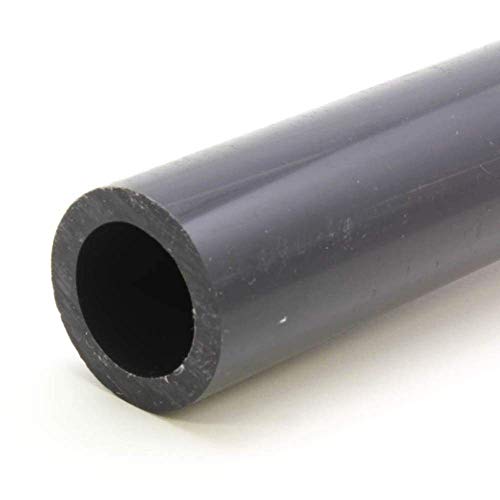 Product Cover Premium Industrial PVC Pipe Schedule 80 Grey 2 Inch (2.0) Grey/PVC / 5 FT