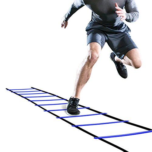 Product Cover GHB Pro Agility Ladder Agility Training Ladder Speed 12 Rung 20ft with Carrying Bag