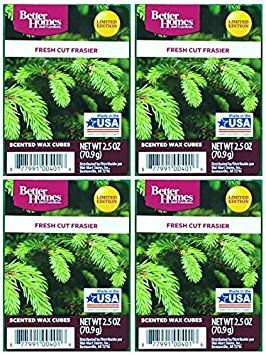 Product Cover Better Homes and Gardens Fresh Cut Frasier Wax Cubes - 4-Pack