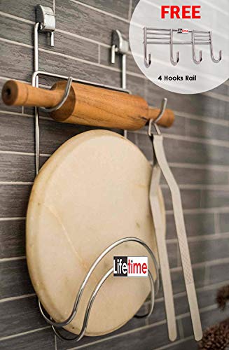 Product Cover Lifetime Chakla Belan Stand (Heavy Duty, Nano-coated, No Screws Visible)
