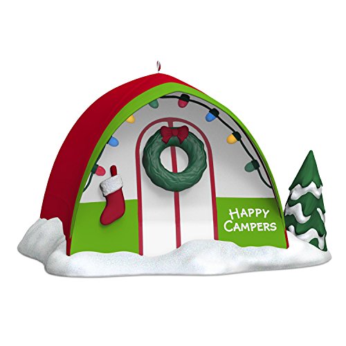 Product Cover Hallmark Keepsake 2017 Happy Campers Christmas Ornament