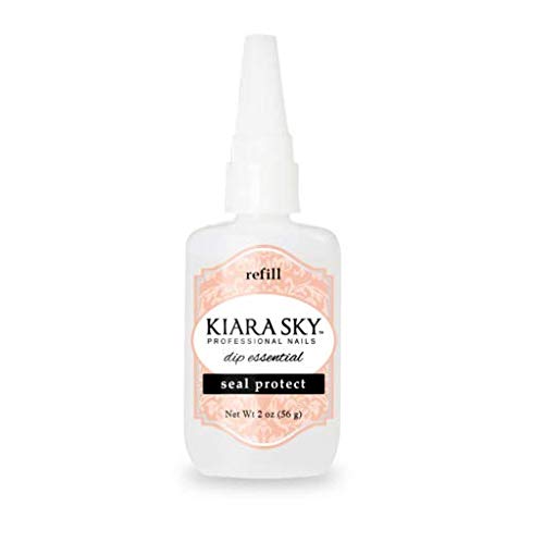 Product Cover Kiara Sky Dip Essential Seal Protect Refill. Top Layer Polish Refill for Powder Manicure, 2 Ounces