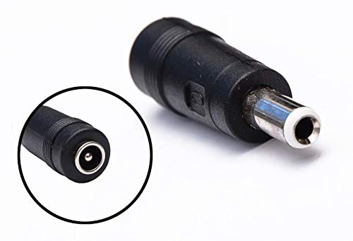 Product Cover Omnihil Adapter Plug Converter 5.5millimeters x 2.1millimeters Female Plug to 5.5millimeters x2.5millimeters Male Plug...