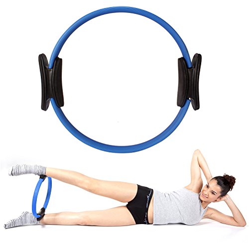 Product Cover FITSY® Yoga Pilates Resistance Exercise Ring Magic Circle for Core Strengthening, Full Body Toning & Fitness Workouts