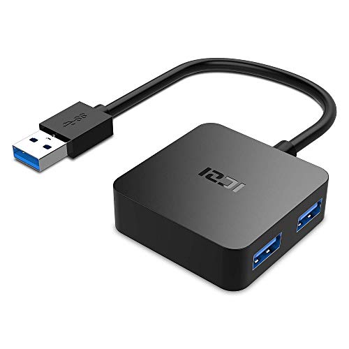 Product Cover USB 3.0 Hub, ICZI USB Hub with 4 USB 3.0 Ports for Oculus Rift S, MacBook Air, Mac Mini, iMac Pro, Microsoft Surface, Ultrabooks and Other Laptops
